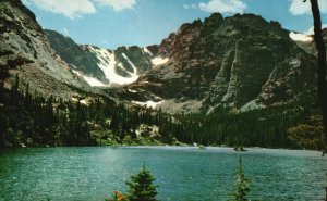 Postcard 1966 Loc Vale One Of The Many Lakes Near Continental Divide Colorado CO