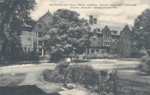 Massachusetts South Hadley Rockefeller Hall From Campus Mount Holyoke College...