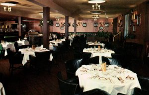 Boston, Massachusetts - Dine at the Rib Room at the Somerset Hotel - 1950s