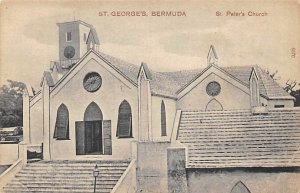 St. Peter's Church St. George's Bermuda Unused 