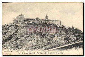 Postcard Old N D Rochefort Ensemble of the Cross View