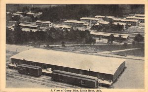 WW1 Era, View of Camp Pike, Little Rock, AR,  Old Postcard