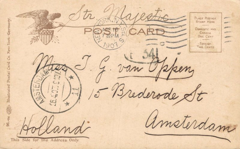 USA U.S. Custom House New York City B14