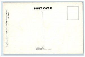 c1950 LMR Manchester St Pancras Midland Pullman Bedford Passenger Train Postcard