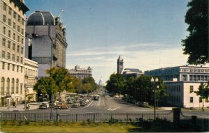 United States Washington D.C. Pennsylvania Avenue towards the Capitol