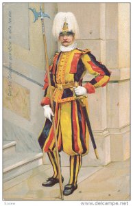 Swiss Guards, Guardia Svizzera Pontificia In Alta Tenuta, Italy, 1900-1910s