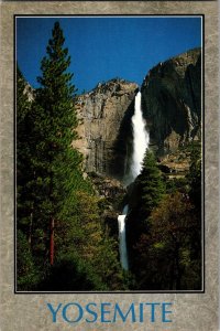 Continental Postcard Yosemite Falls Yosemite National Park, California CF5