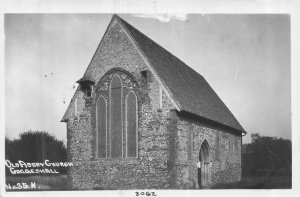 Goggeshall Essex England~Old Abbey Church~1920s Real Photo Postcard