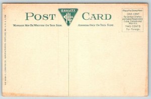 Model School  Willimantic  Connecticut  Postcard