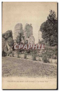 Old Postcard Chateau Bury Old Postcard The big tower
