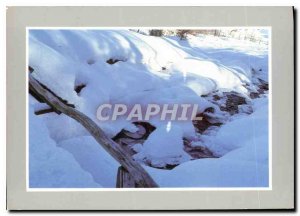 Postcard Modern Fun in the snow