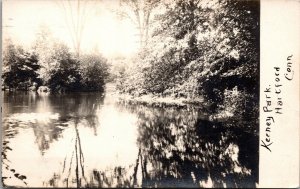 Real Photo Postcard Keeney Park in Hartford, Connecticut~564