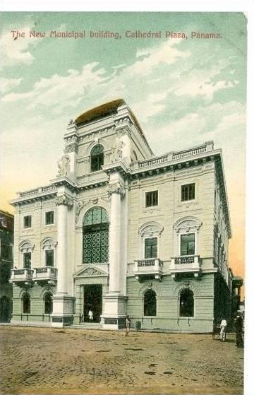 LP156    Panama old vintage Postcard  Canal Zone