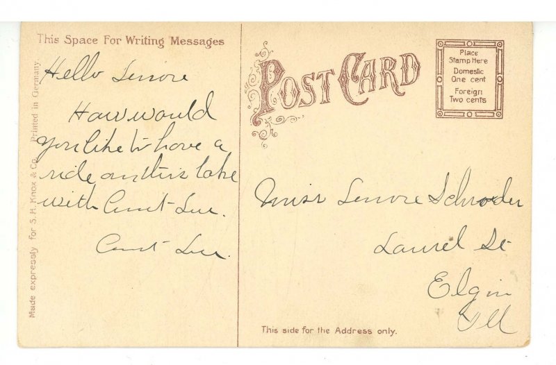 IL - Chicago. Lincoln Park, Tranquil Water Scene