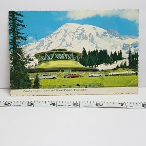 Vintage Postcard Mount Rainier National Park Washington 1970s