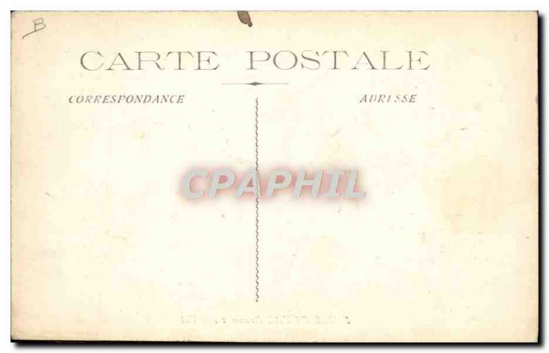 Old Postcard Aviation Emile Duval taking his Jet flight