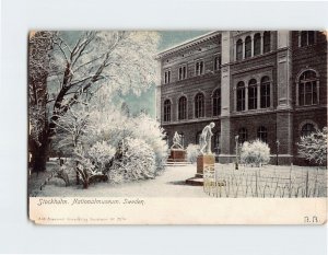 Postcard Nationalmuseum Stockholm Sweden