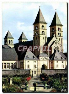 Modern Postcard Little Switzerland Echternach Basilica and the Abbey Garden