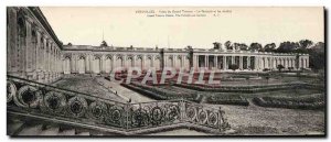 Postcard Old Large Format Versailles Palace of the Grand Trianon The peristyl...