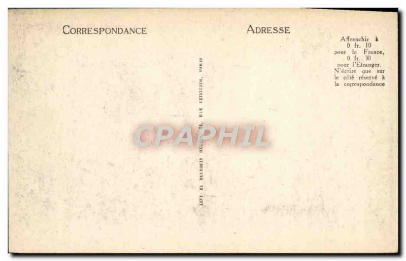 Old Postcard Chateau de Cheverny