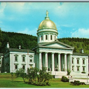 c1960s Montpelier VT Vermont State Capitol Dome Ceres Goddess Built 1808 PC A240