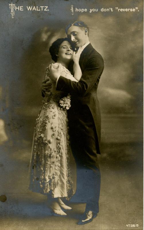 The Waltz - I hope you don't reverse    (Romance)      *RPPC