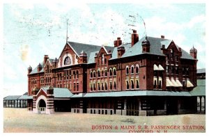 New Hampshire Concord Boston Maine RR Station   RPC