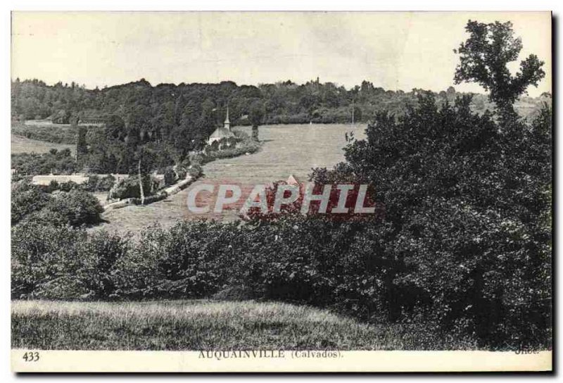 Old Postcard Auquainville