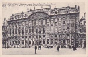 Belgium Brussels Market House Of Old Ducs Of Brabant Old Exchange