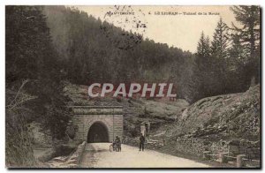 Lioran Postcard Old Road Tunnel