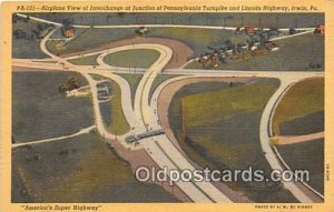 Interchange, Pennsylvania Turnpike Irwin, PA, USA Unused 