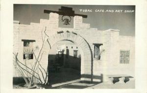 Arizona Tubac Cafe Art Shop 1950s RPPC Photo Postcard 5389