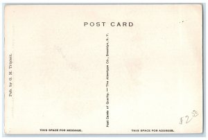 c1920 Presbyterian Church Exterior Roadside Storm Lake Iowa IA Unposted Postcard