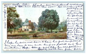 c1903 Whittier's Birthplace, Haverhill Massachusetts MA Antique Postcard 