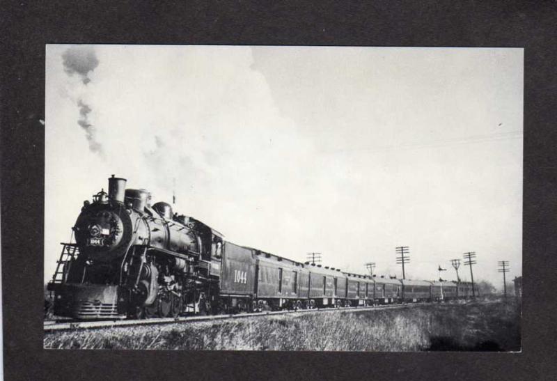 Frisco The Sunnyland Railroad Train Postcard St. Louis MO CA San Francisco Rail