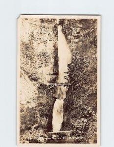 Postcard Multnomah Falls, Columbia River Highway, Oregon