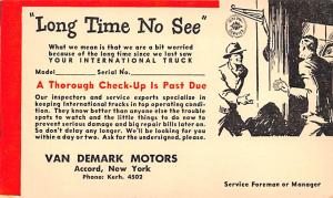 Van Demark Motors Advertising Unused 