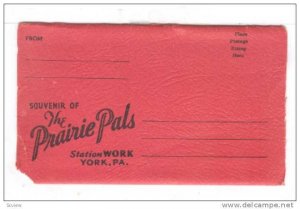 Souvenir Folder, 10 Views Of The Prairie Pals Station Work, York, Pennsylvani...
