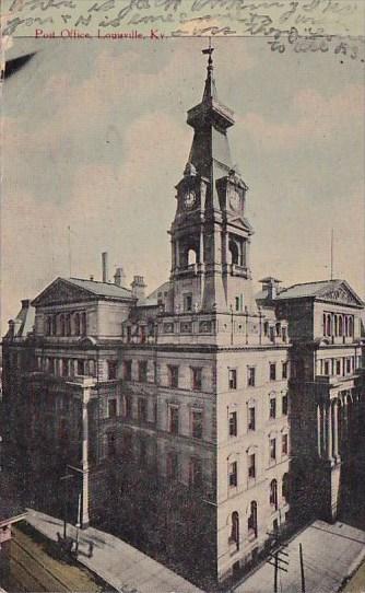 Kentucky Louisville Post Office 1912