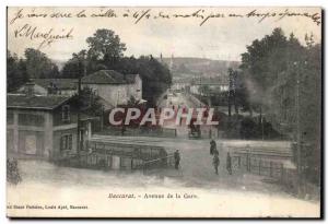 Baccarat - Avenue de la Gare - Collos - Old Postcard