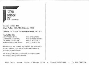 Sylvia Parker - Encino, California