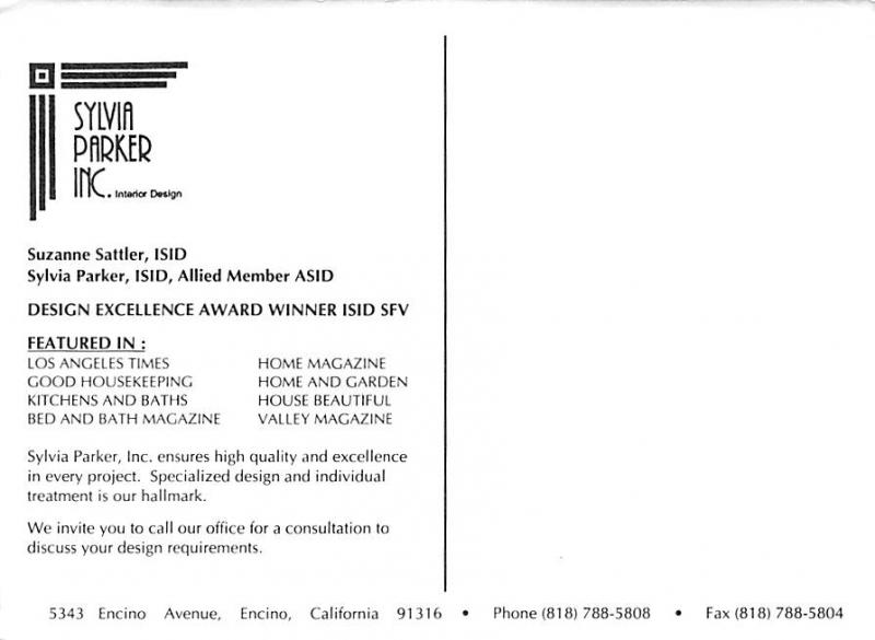 Sylvia Parker - Encino, California