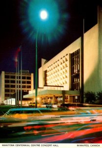 Canada Winnipeg Manitoba Centennial Centre Concert Hall