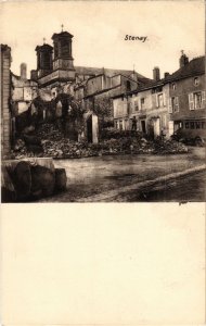 CPA Stenay - Place - Square Scene - Ruines (1036833)