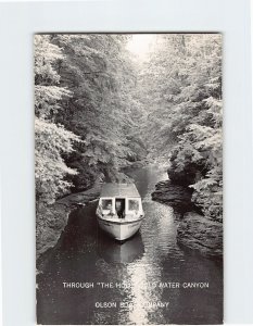 Postcard Through The Hole, Cold Water Canyon, Wisconsin Dells, Wisconsin