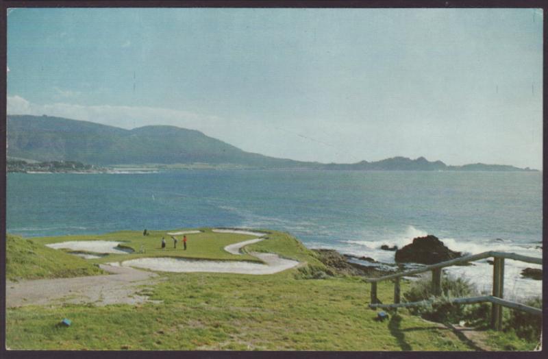 7th Hole,Pebble Beach,CA Postcard BIN