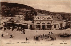 CPA GÉRARDMER la gare (402502)