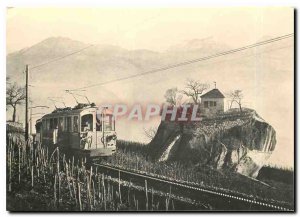 Postcard Old Stone of murres in above Monthey