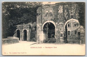 Gibraltar  Southport  Gate   Postcard