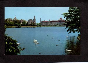 NJ Presbyterian Church Essex and Sussex Hotel Spring Lake New Jersey Postcard